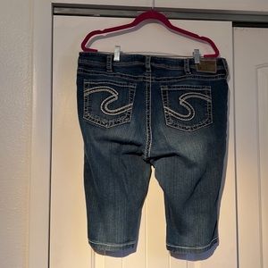 Silver Jeans Bermuda Shorts Size 20
